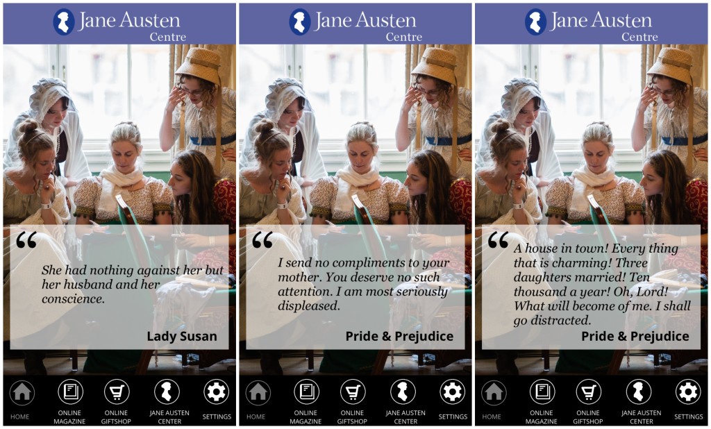 Jane Austen App