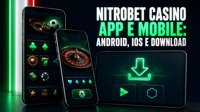 Nitrobet Casino app e mobile: Android, iOS e download