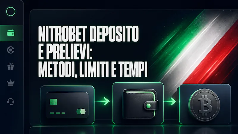 Nitrobet deposito e prelievi: metodi, limiti e tempi