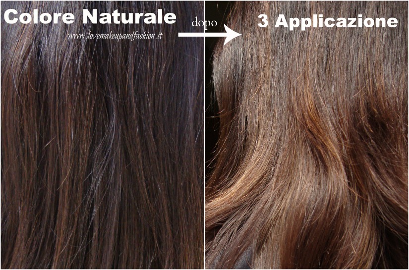 il sole schiarisce i capelli