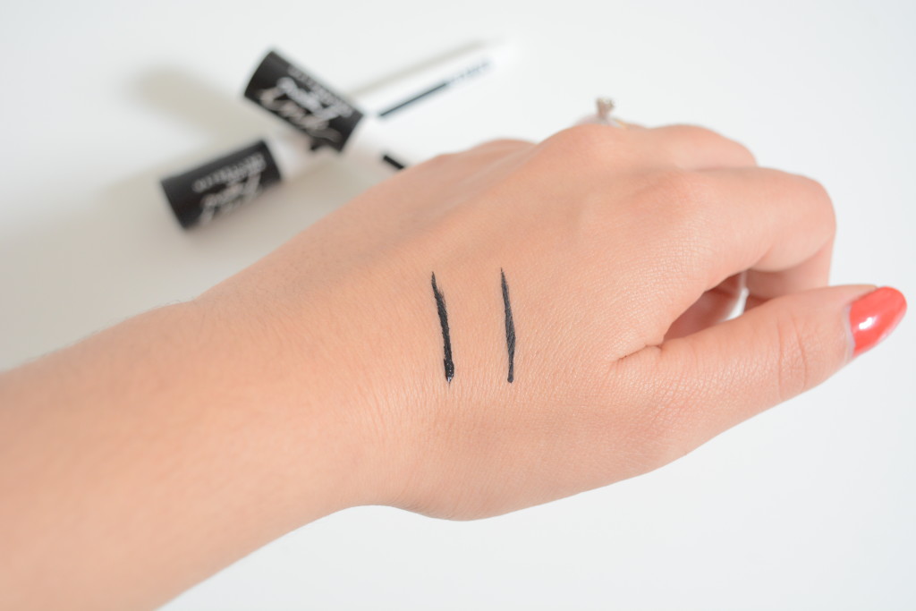 Maybelline Master Ink Eyeliner - swatch