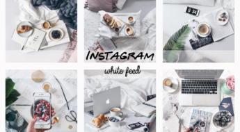 Come editare le foto e renderle bianche e luminose- instagram feed white
