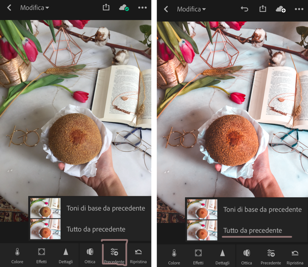 come importare preset in lightroom mobile 